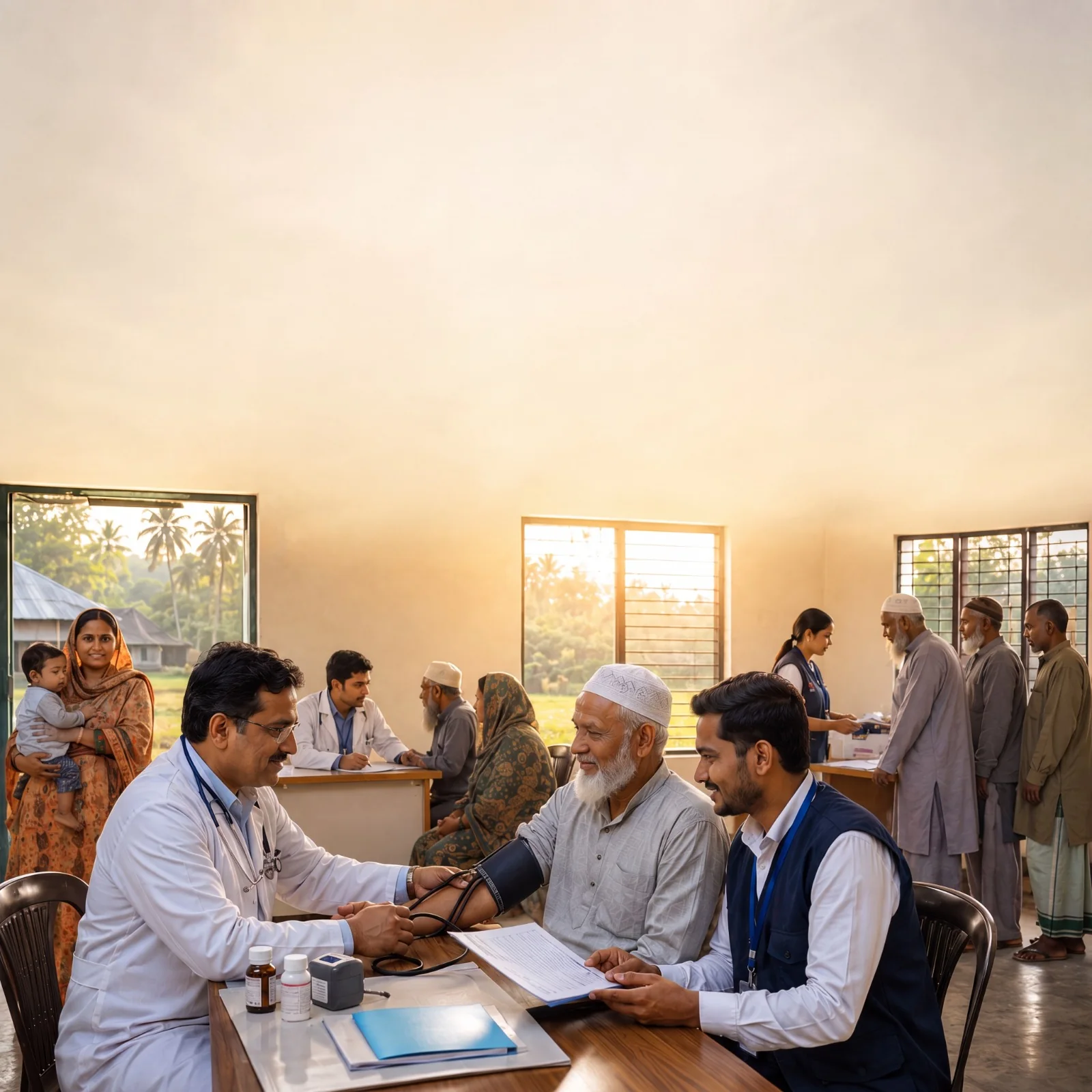 Free Weekly Medical Clinics for Underprivileged Communities field story