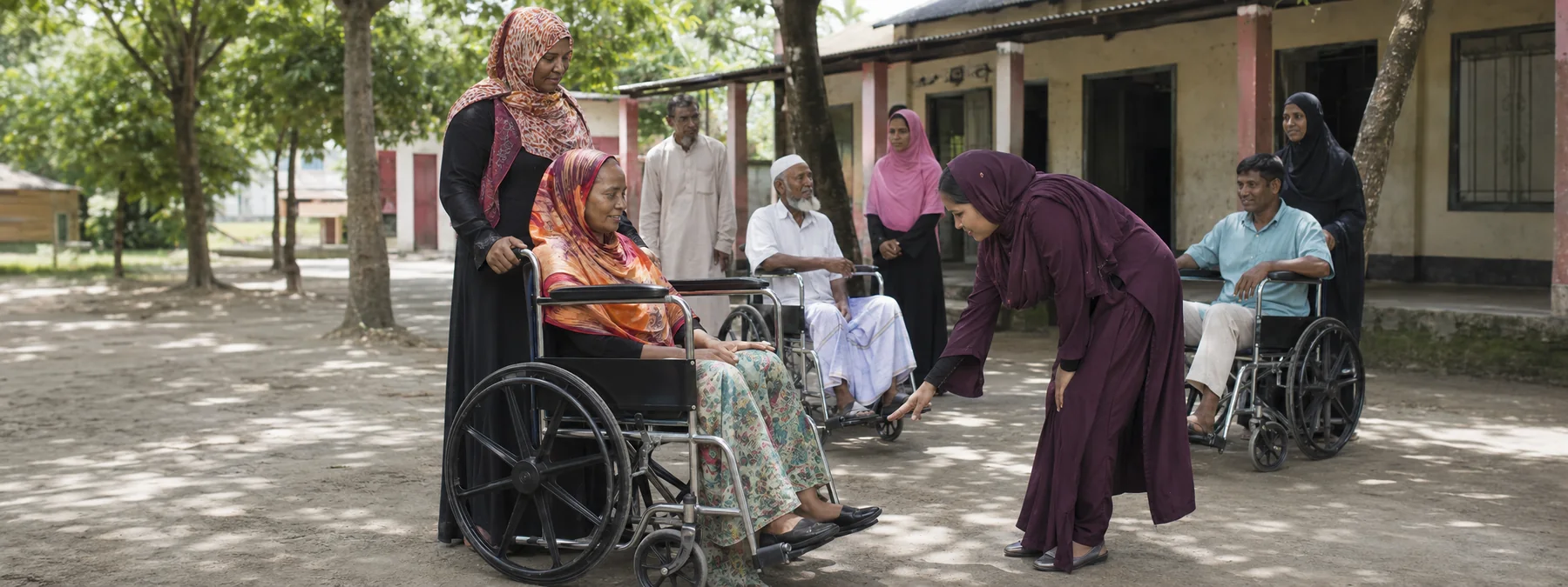 Wheelchair Distribution field story
